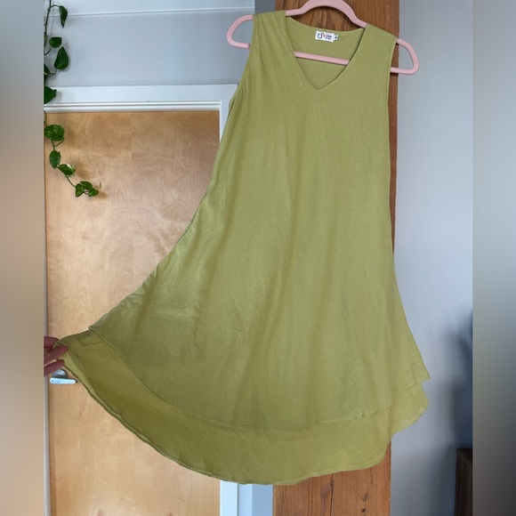 Sleeveless Dress with 2 Pockets and Lining Size Small - Picture 2 of 4